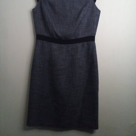 The Limited Dress Women 0 Sleeveless Classic Career Gray Black - Picture 2 of 16